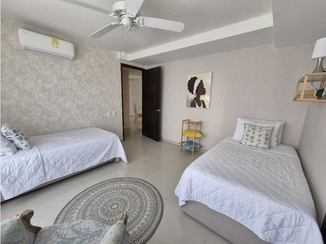Apartamento de 2 alcobas en venta en La Boquilla, Cartagena, 104 m² · foto 21 de 24