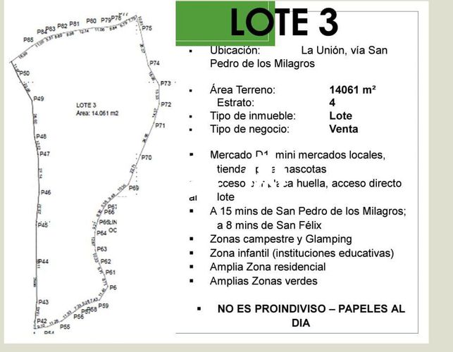 Lote en venta en Hato Viejo, Bello, 14060 m² · foto 8 de 16