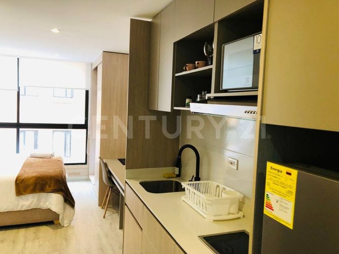 Apartaestudio en venta en Quinta Paredes, Bogotá, 19 m² · foto 2 de 22