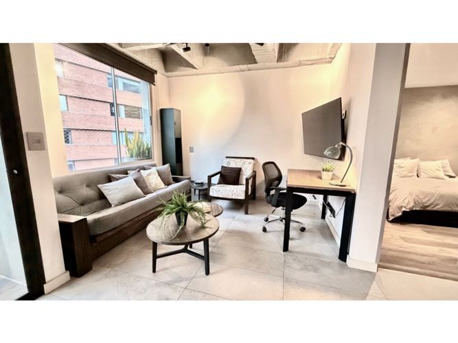 Apartamento de 1 alcoba en venta en La Florida, Medellín, 63 m² · foto 4 de 16