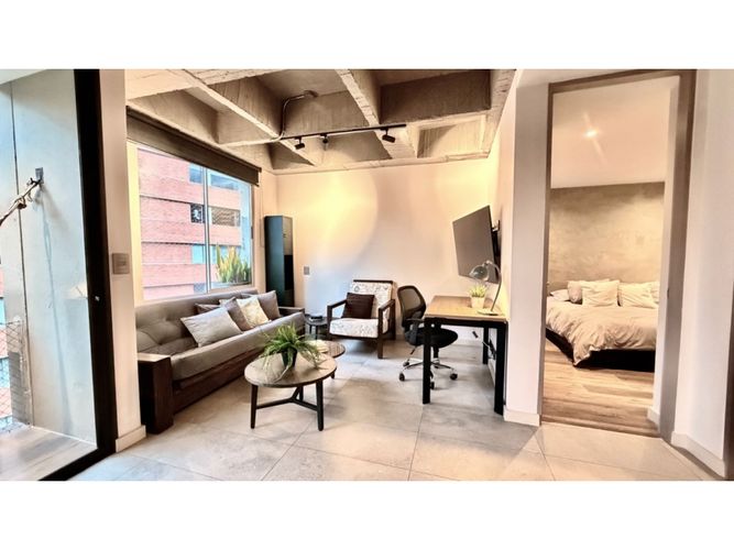 Apartamento de 1 alcoba en venta en La Florida, Medellín, 63 m² · foto 5 de 16