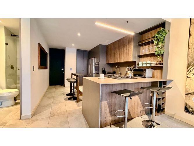 Apartamento de 1 alcoba en venta en La Florida, Medellín, 63 m² · foto 7 de 16