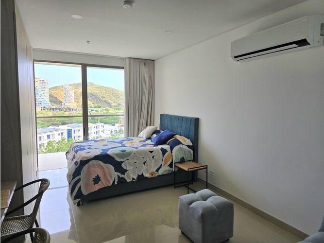 Apartamento de 1 alcoba en venta en Cantamar, Santa Marta, 36 m² · foto 7 de 24