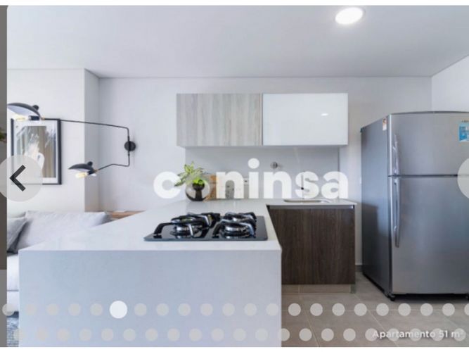 Apartaestudio en venta en El Poblado, Medellín, 51 m² · foto 4 de 7