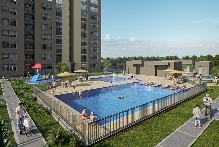Apartamento de 2 alcobas en venta en Alameda Del Rio, Barranquilla, 58 m² · foto 3 de 19