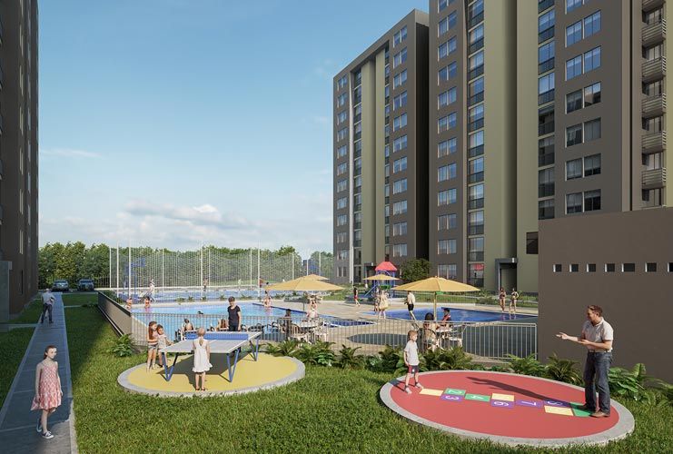 Apartamento de 2 alcobas en venta en Alameda Del Rio, Barranquilla, 58 m² · foto 2 de 19