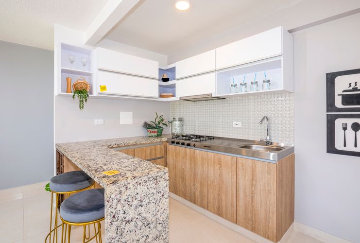 Apartamento de 2 alcobas en venta en Alameda Del Rio, Barranquilla, 58 m² · foto 9 de 19