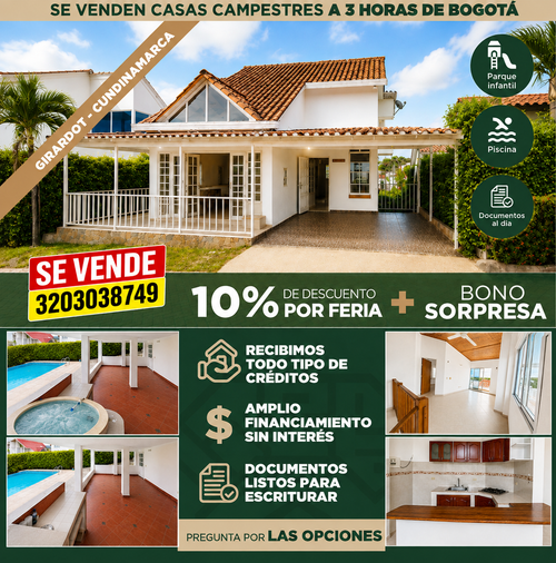 Casa de 4 alcobas en venta en Santander, Girardot, 300 m² · foto 17 de 17