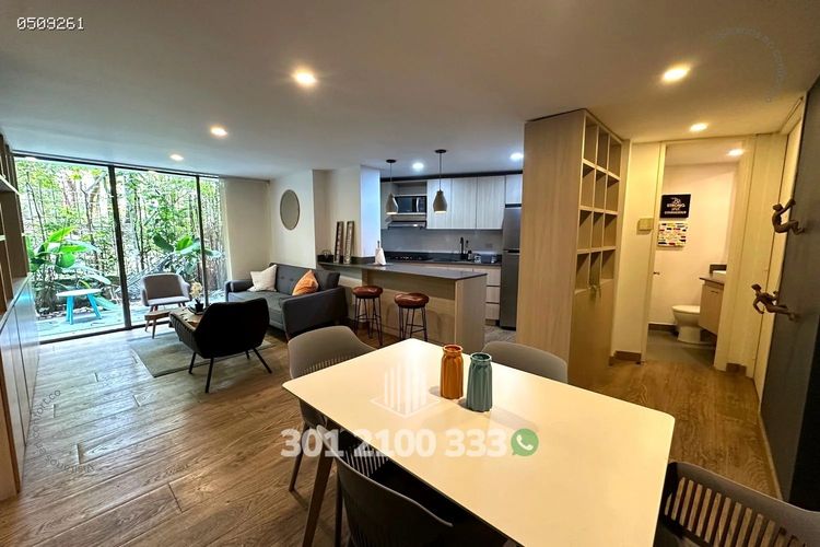 Apartamento de 1 alcoba en arriendo en Cola Del Zorro, Medellín, 75 m² · foto 2 de 20