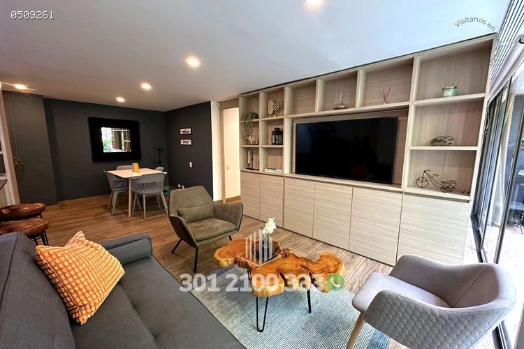 Apartamento de 1 alcoba en arriendo en Cola Del Zorro, Medellín, 75 m² · foto 4 de 20