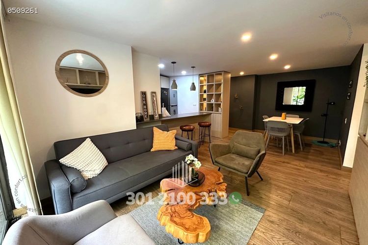 Apartamento de 1 alcoba en arriendo en Cola Del Zorro, Medellín, 75 m² · foto 3 de 20