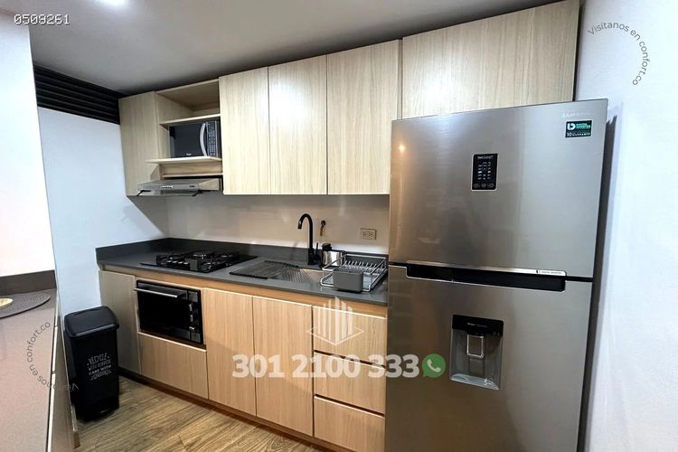 Apartamento de 1 alcoba en arriendo en Cola Del Zorro, Medellín, 75 m² · foto 8 de 20