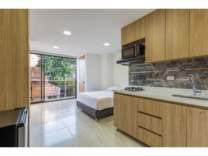 Apartaestudio en venta en Belén Rosales, Medellín, 28 m² · foto 3 de 19