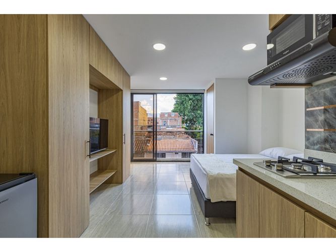 Apartaestudio en venta en Belén Rosales, Medellín, 28 m² · foto 15 de 19