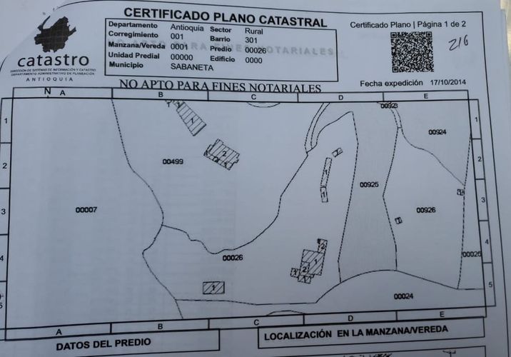 Finca en venta en Sabaneta Real, Sabaneta, 5700 m² · foto 10 de 13