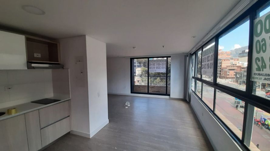 Apartaestudio en venta en Chapinero Alto, Bogotá, 40 m² · foto 4 de 11