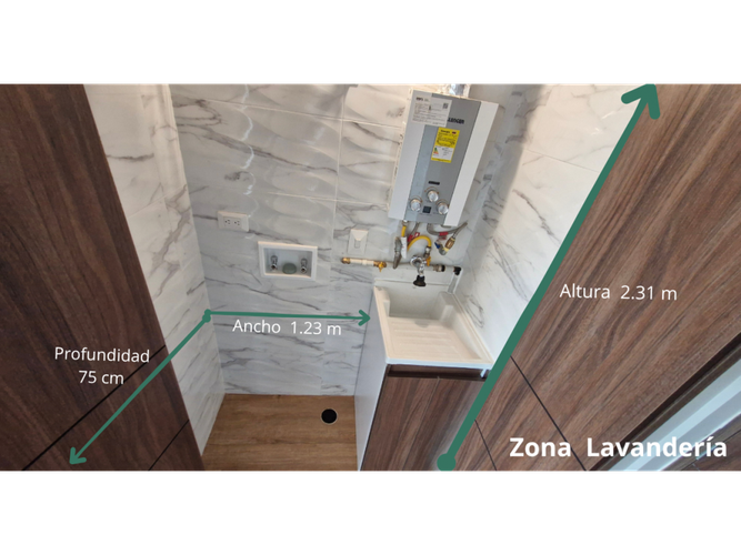 Apartamento de 2 alcobas en venta en Ciudad Salitre Occidental, Bogotá, 41 m² · foto 10 de 24