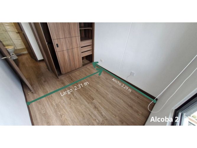 Apartamento de 2 alcobas en venta en Ciudad Salitre Occidental, Bogotá, 41 m² · foto 15 de 24