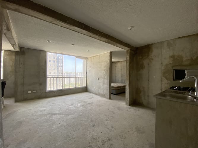 Apartamento de 2 alcobas en venta en Atlántico, 55 m² · foto 2 de 22