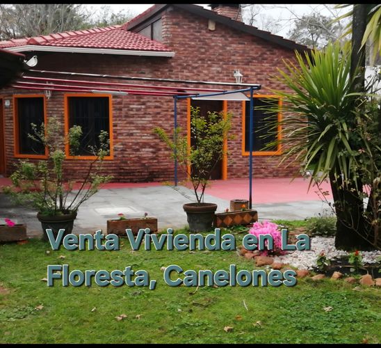 VENTA MUY LINDA VIVIENDA EN BALNEARIO LA FLORESTA, CANELONES