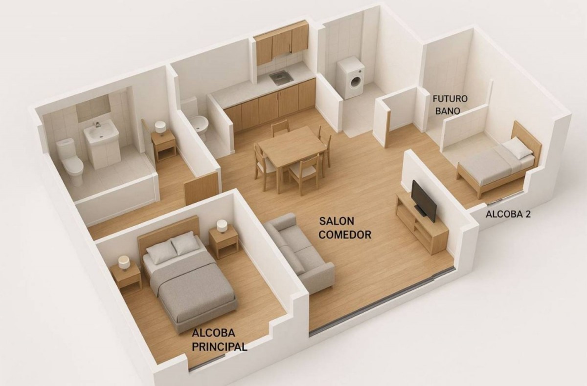 Apartamento en venta en Calasanz, Medellín · foto 7 de 7