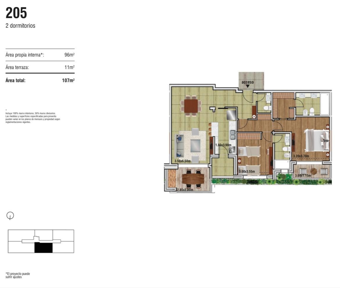 Venta Apartamento 2 Dormitorios Carrasco "Vie Carrasco"