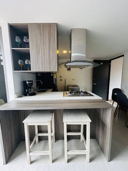 Apartaestudio en venta en La Frontera, Medellín, 27 m² · foto 3 de 9