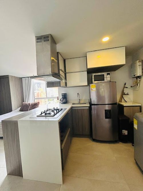 Apartaestudio en venta en La Frontera, Medellín, 27 m² · foto 4 de 9