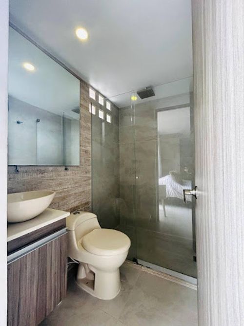 Apartaestudio en venta en La Frontera, Medellín, 27 m² · foto 8 de 9