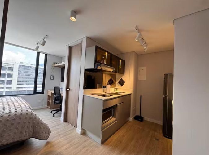 Apartaestudio en venta en La Castellana, Bogotá, 25 m² · foto 6 de 17