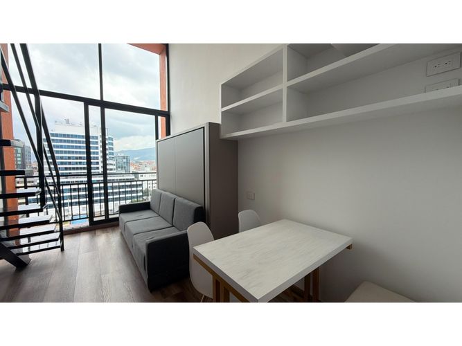Apartamento de 1 alcoba en venta en Chico Norte, Bogotá, 38 m² · foto 4 de 17