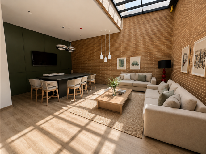 Apartaestudio en venta en Chico Norte, Bogotá, 31 m² · foto 11 de 16