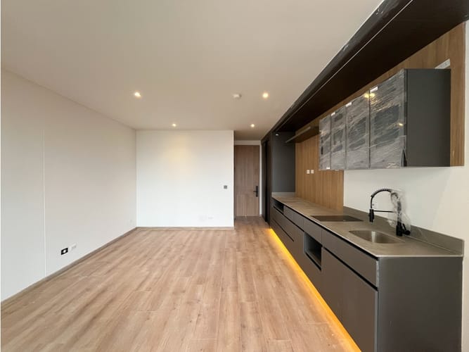 Apartaestudio en venta en Chico Norte, Bogotá, 28 m² · foto 4 de 16