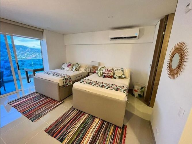 Apartamento de 1 alcoba en venta en Rodadero Sur, Santa Marta, 55 m² · foto 4 de 15