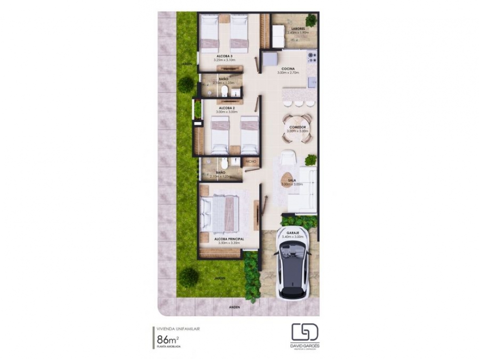 Casa en venta en Ub Santa Teresa, Montería · foto 3 de 4