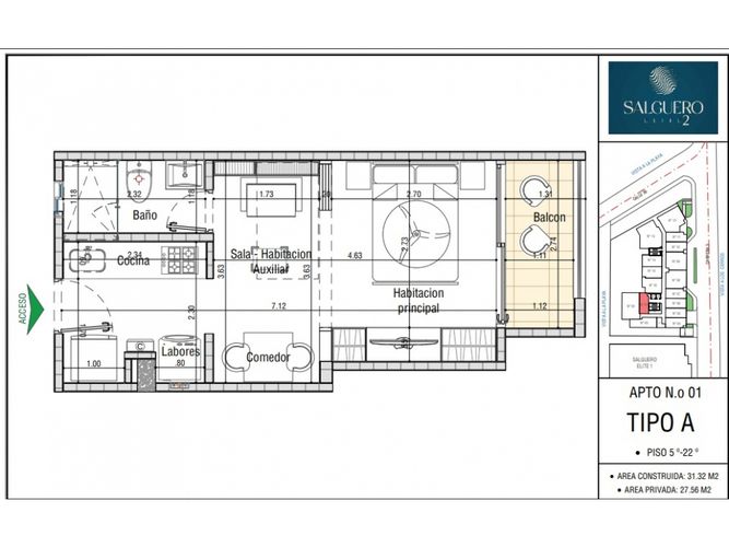 Apartamento en venta en Cerro La Gloria, Santa Marta · foto 5 de 20