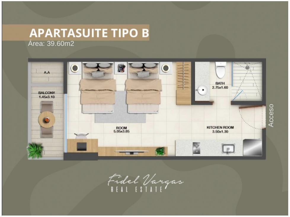 Apartamento en venta en Pozos Colorados, Santa Marta · foto 8 de 24