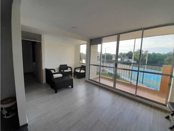 Apartamento de 2 alcobas en arriendo en Las Palmas, Ricaurte, 55 m² · foto 3 de 24