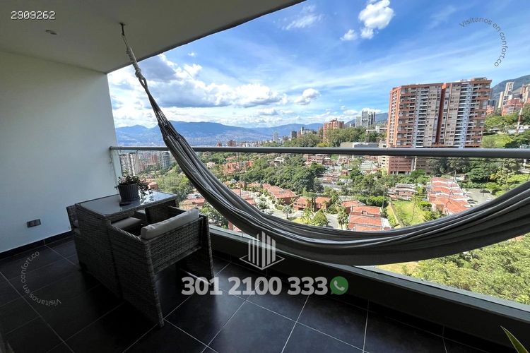 Apartamento de 2 alcobas en arriendo en Loma Del Esmeraldal, Envigado, 80 m² · foto 5 de 24
