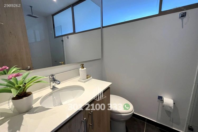 Apartamento de 2 alcobas en arriendo en Loma Del Esmeraldal, Envigado, 80 m² · foto 10 de 24