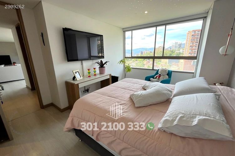 Apartamento de 2 alcobas en arriendo en Loma Del Esmeraldal, Envigado, 80 m² · foto 13 de 24