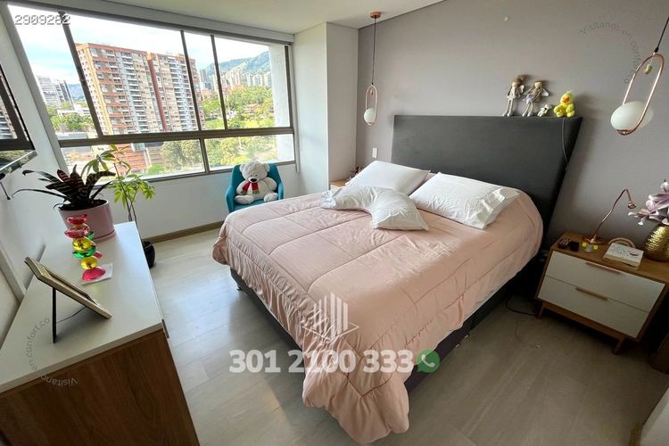 Apartamento de 2 alcobas en arriendo en Loma Del Esmeraldal, Envigado, 80 m² · foto 14 de 24