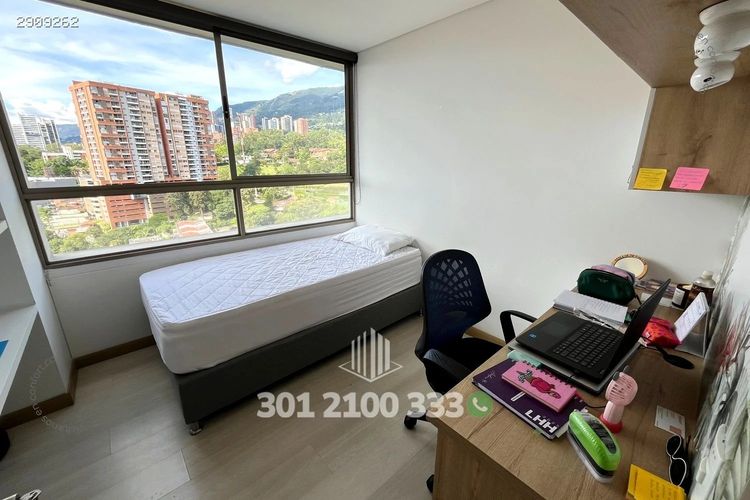 Apartamento de 2 alcobas en arriendo en Loma Del Esmeraldal, Envigado, 80 m² · foto 15 de 24