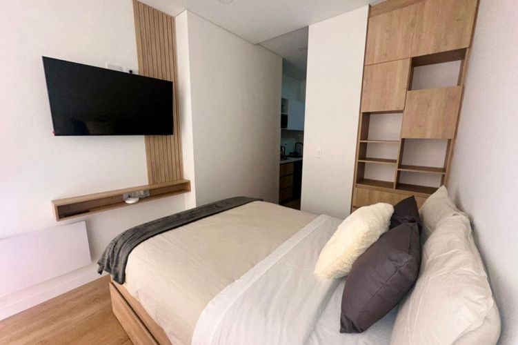 Apartamento de 1 alcoba en arriendo en Chico, Bogotá, 18 m² · foto 3 de 17