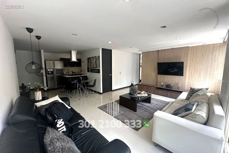 Apartamento de 2 alcobas en arriendo en Los Balsos, Medellín, 76 m² · foto 2 de 24