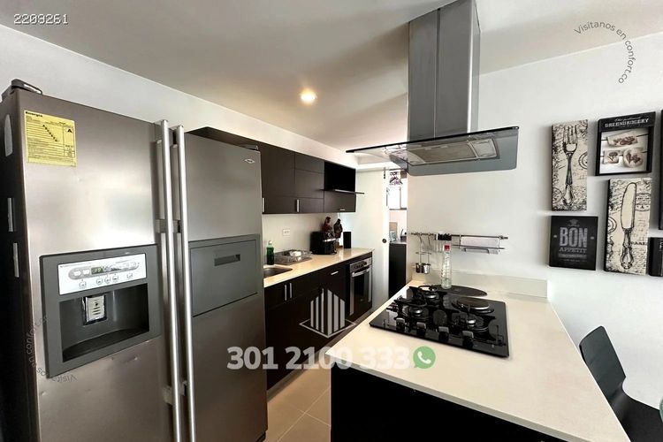 Apartamento de 2 alcobas en arriendo en Los Balsos, Medellín, 76 m² · foto 6 de 24