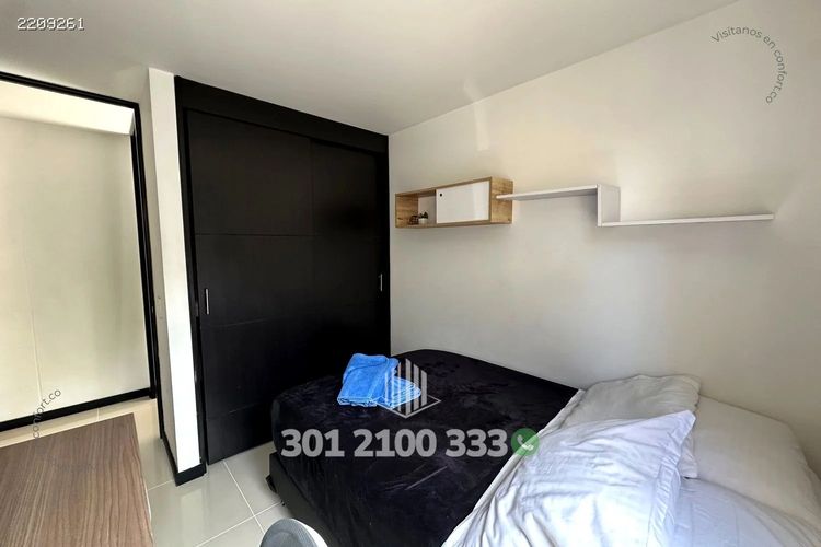 Apartamento de 2 alcobas en arriendo en Los Balsos, Medellín, 76 m² · foto 11 de 24