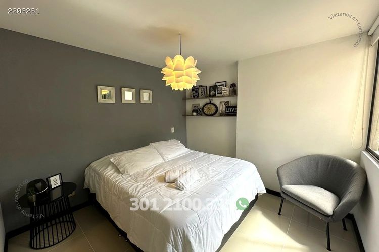 Apartamento de 2 alcobas en arriendo en Los Balsos, Medellín, 76 m² · foto 13 de 24