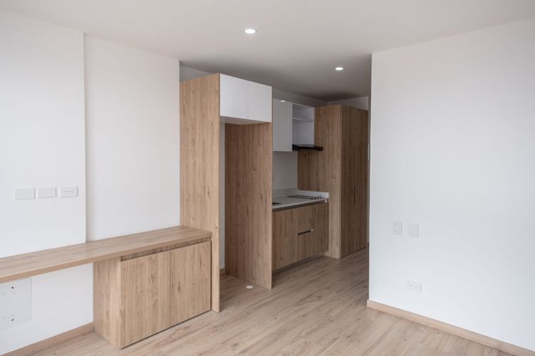 Apartaestudio en venta en Chico Norte, Bogotá, 24 m² · foto 7 de 24