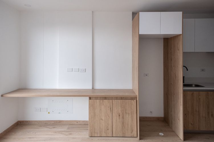 Apartaestudio en venta en Chico Norte, Bogotá, 24 m² · foto 9 de 24